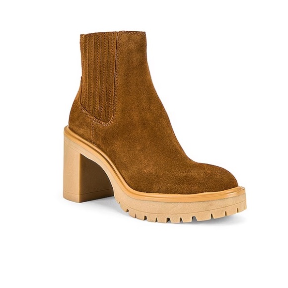 Caster H20 Boot in Camel Suede Size 6 Never Worn - Picture 2 of 5